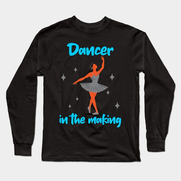 Dancer in the making V-2 Long Sleeve T-Shirt by Aversome